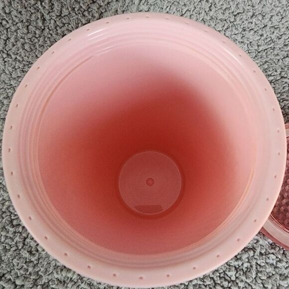 Starbucks 2022 Soft Touch Pink Lemonade Jelly Studded 16oz Tumbler Cold Cup - Picture 7 of 8